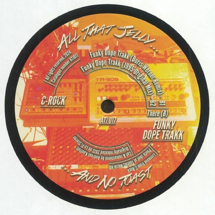 Back cover — C ROCK — Funky Dope Trakk (remixes)