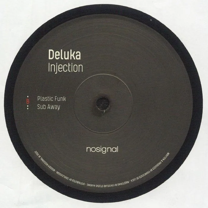 Обратная сторона обложки — DELUKA — Injection
