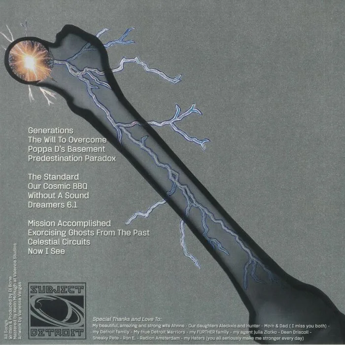 Back cover — DJ BONE — Further