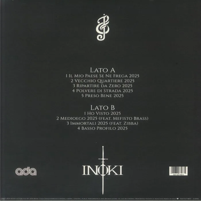 Back cover — INOKI — The Jazzness