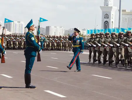 Военных парадов в Казахстане снова не будет