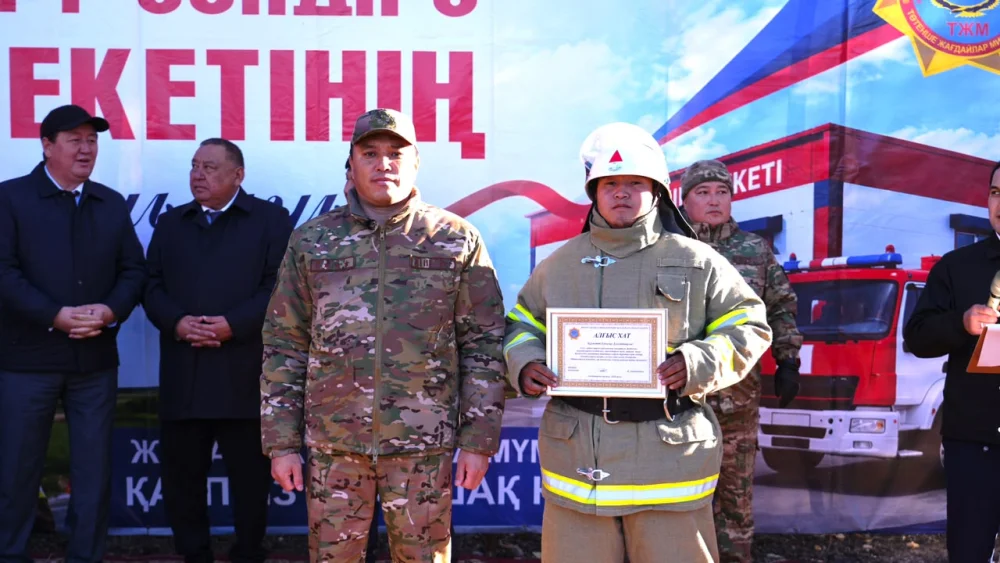 В Казахстане открылось 301-ое добровольное противопожарное формирование «Ауыл құтқарушылары» — Фото 10