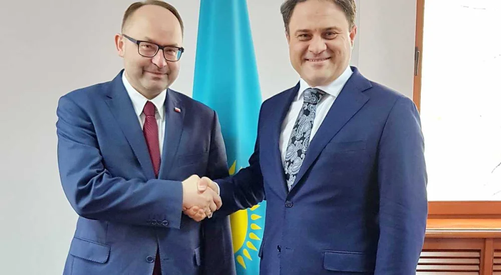 Казахстан и Польша намерены укреплять сотрудничество в торгово-экономической сфере, расширять контакты между гражданами