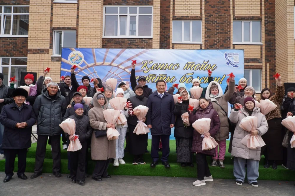 Щучинск қаласында 35 отбасы жаңа пәтерлердің кілтін алды — Фотосурет 1