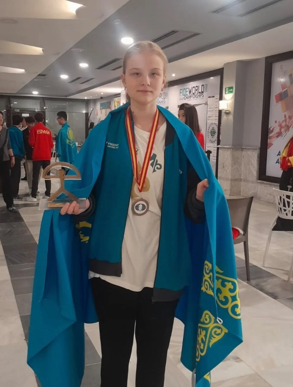 Полный комплект медалей завоевали алматинские шахматисты на чемпионате мира — Фото 3