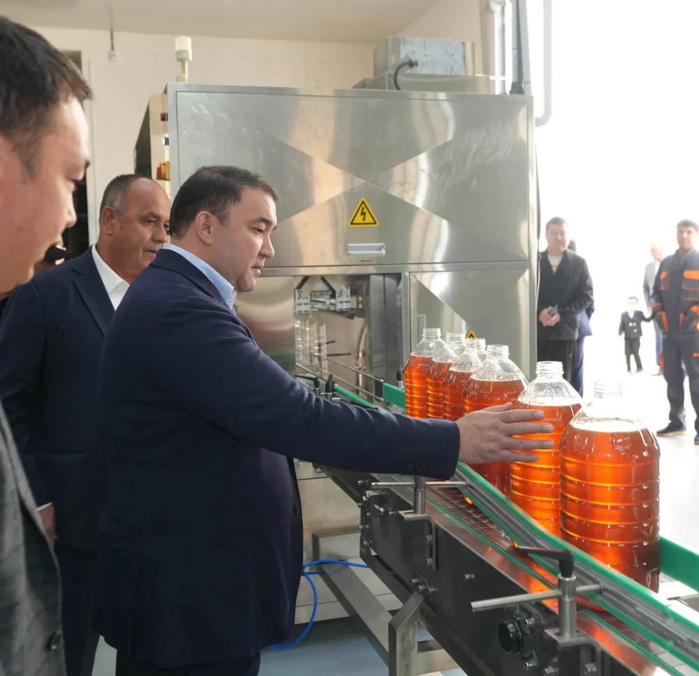 ТҮРКІСТАН: МАҚТААРАЛДА МАҚТА МАЙЫН ӨҢДЕЙТІН ЗАУЫТ ІСКЕ ҚОСЫЛДЫ — Фотосурет 2