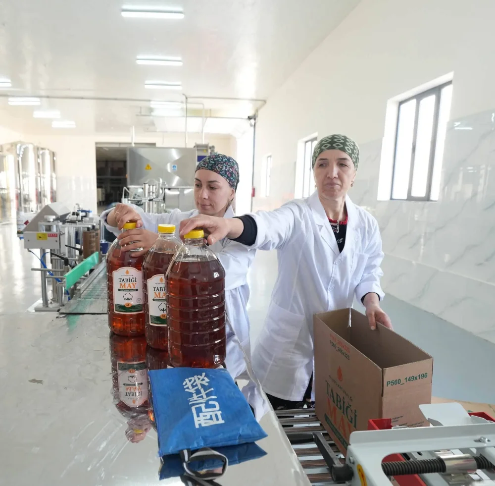 ТҮРКІСТАН: МАҚТААРАЛДА МАҚТА МАЙЫН ӨҢДЕЙТІН ЗАУЫТ ІСКЕ ҚОСЫЛДЫ — Фотосурет 7