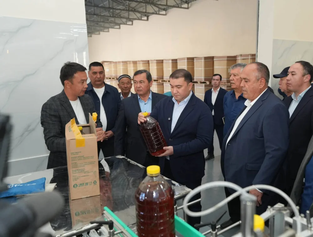 ТҮРКІСТАН: МАҚТААРАЛДА МАҚТА МАЙЫН ӨҢДЕЙТІН ЗАУЫТ ІСКЕ ҚОСЫЛДЫ — Фотосурет 5