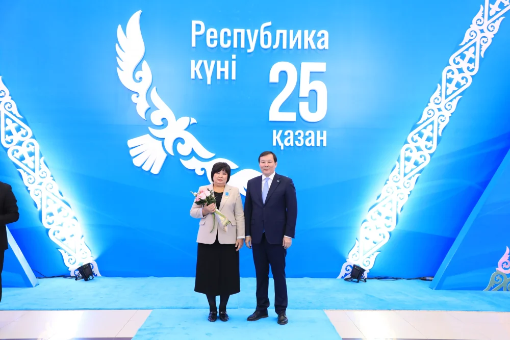 Айгүл Әбілхамитқызы «Ерен еңбегі үшін» медалімен марапатталды!