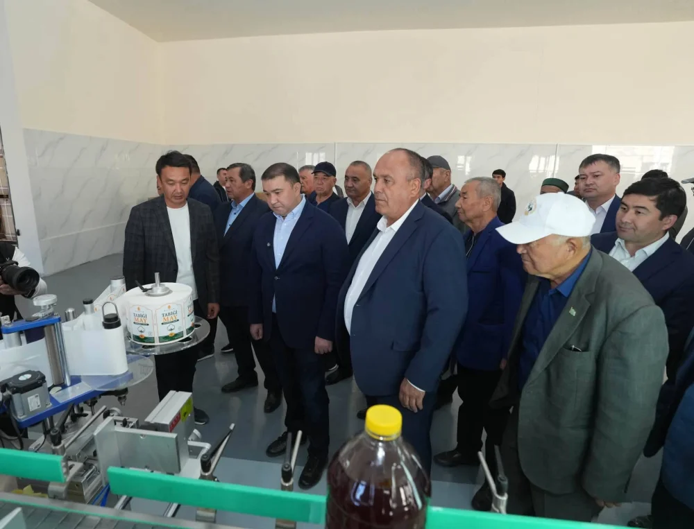 ТҮРКІСТАН: МАҚТААРАЛДА МАҚТА МАЙЫН ӨҢДЕЙТІН ЗАУЫТ ІСКЕ ҚОСЫЛДЫ — Фотосурет 16
