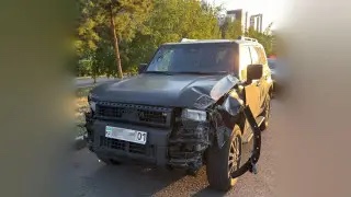 Появилось фото автомобиля Данияра Елеусинова после ДТП, дело уже поступило в суд