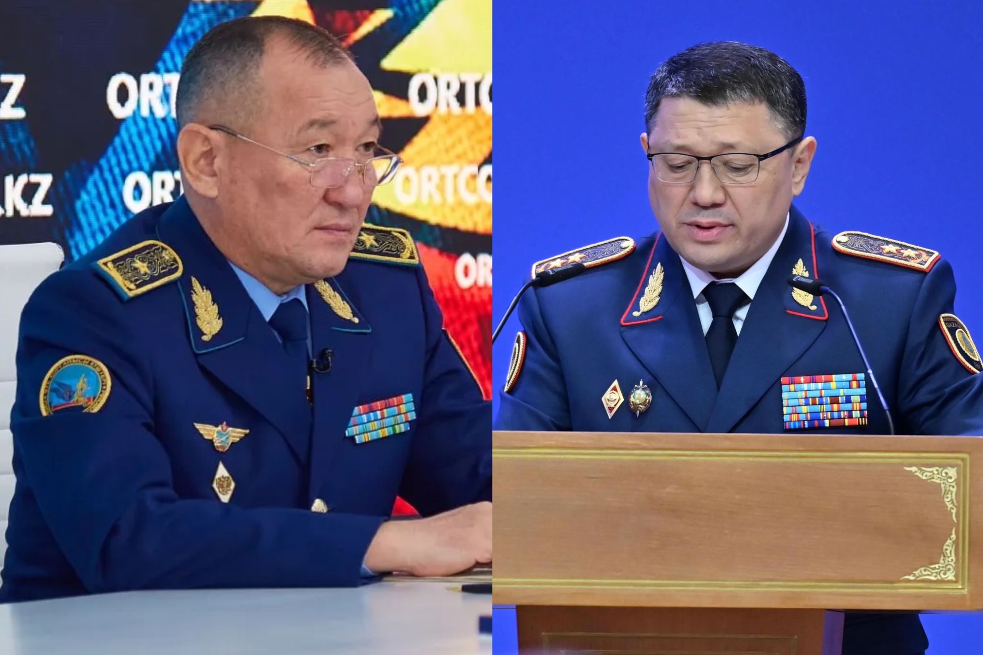 Косанов и Саденов вновь получили посты министров обороны и внутренних дел Казахстана