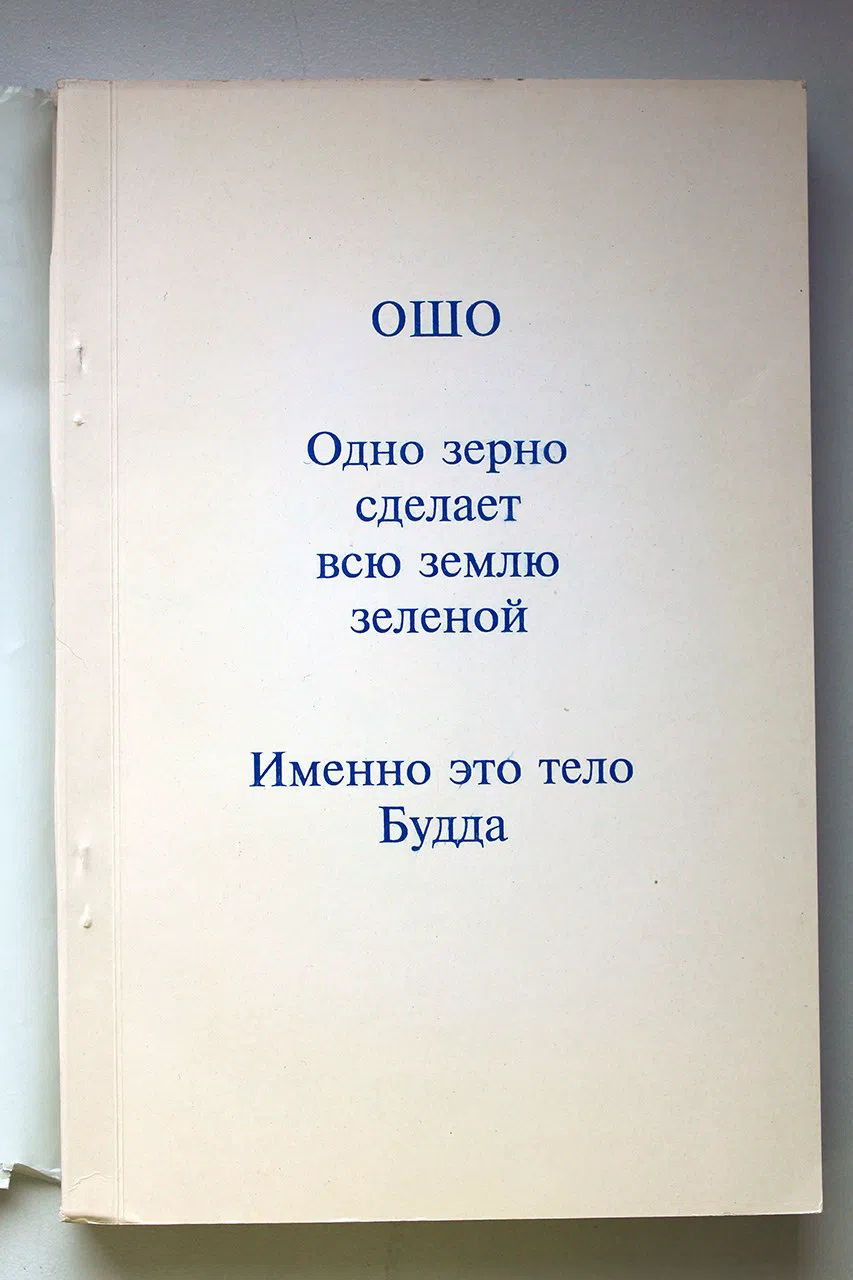Ошо Раджниш. Это тело - Будда. Одно зерно сделает всю землю зеленой