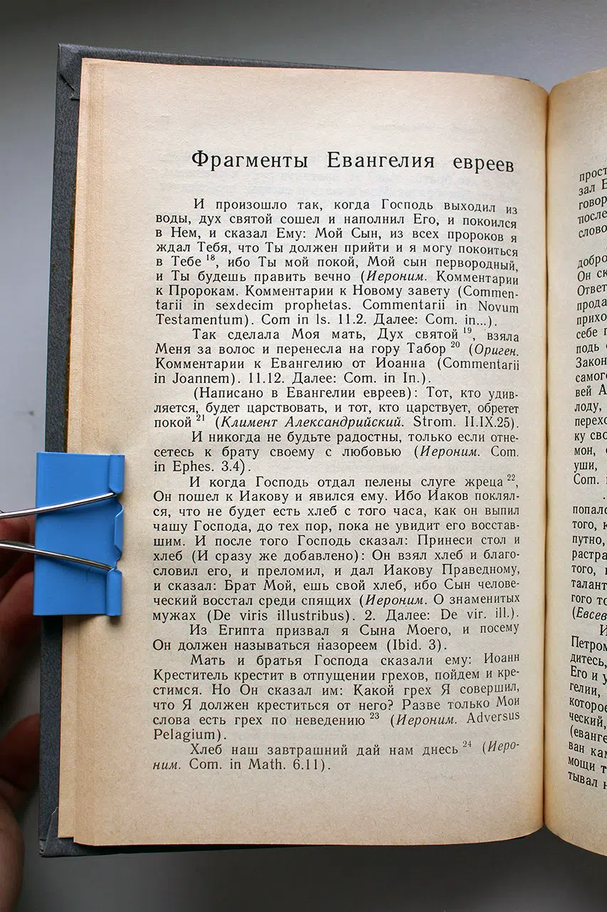 Апокрифы древних христиан: Исследование, тексты, комментарии