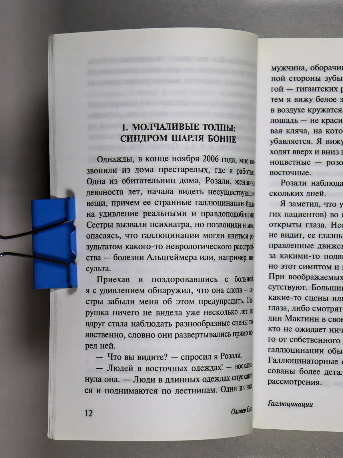 Сакс Оливер. Галлюцинации