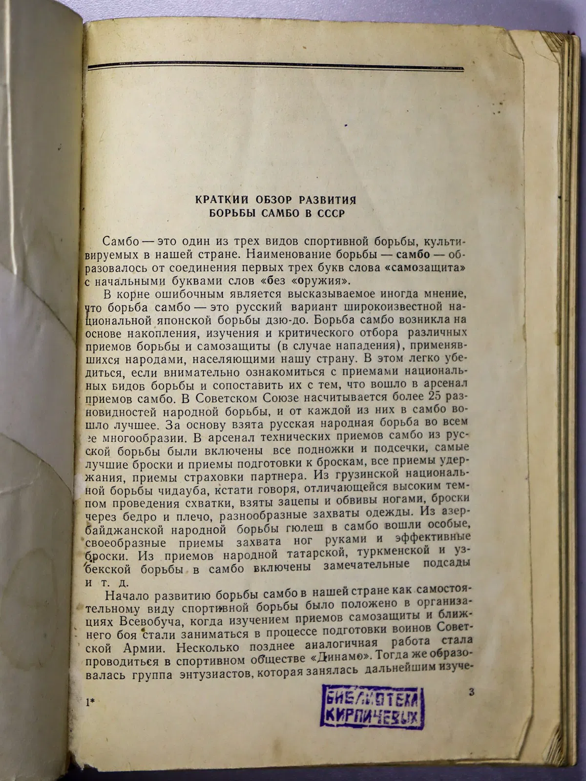 Турин Лев Борисович. Борьба самбо