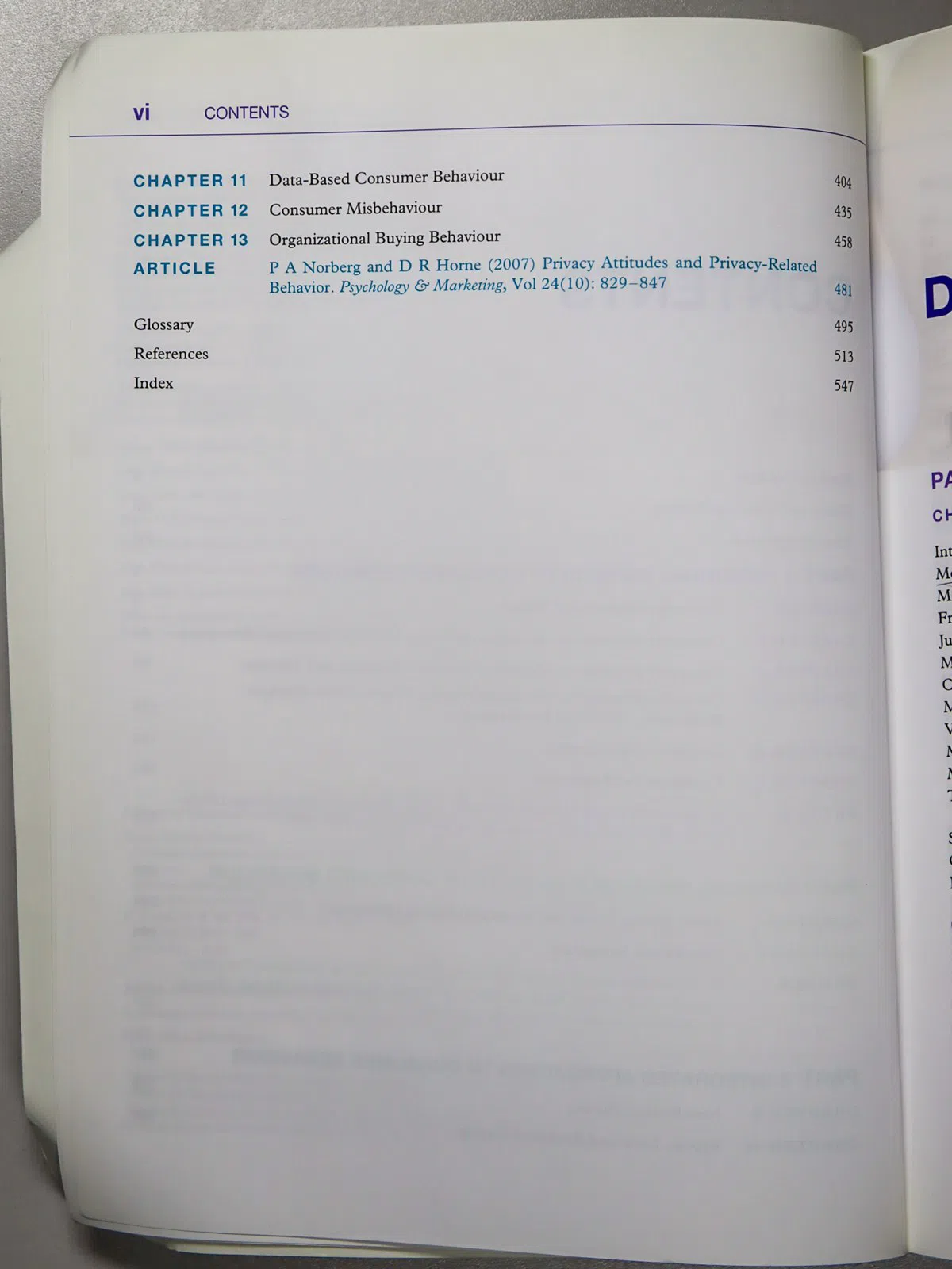 Evans M., Jamal A., Foxall G. Consumer Behaviour