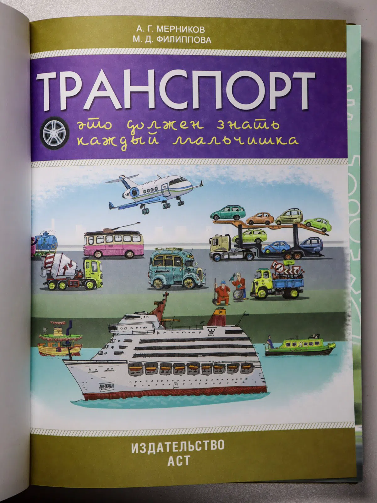 Мерников Андрей Геннадьевич, Филиппова Мира Дмитри. Транспорт. Это должен знать каждый мальчишка
