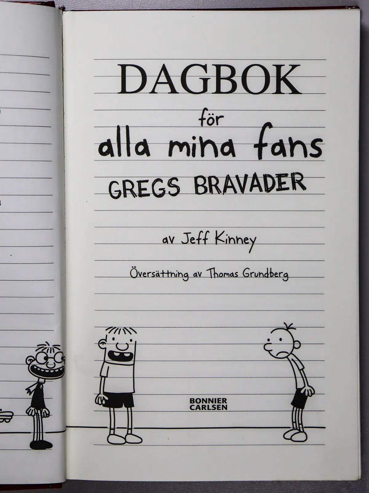 Kinney Jeff. Dagbok för alla mina fans. Gregs bravader