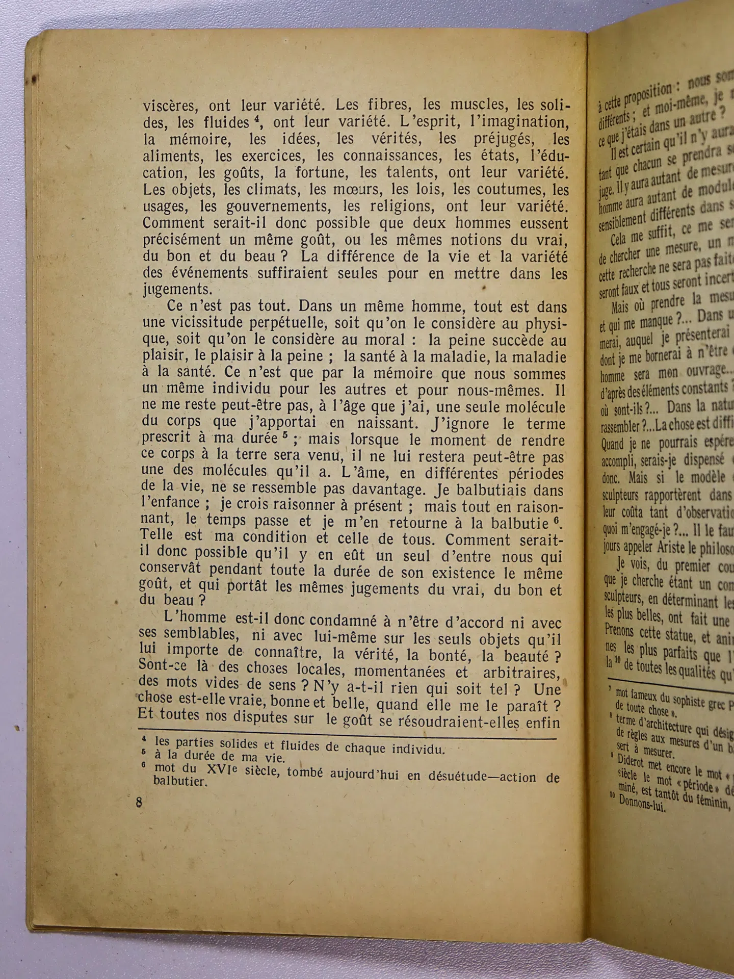 Diderot Denis. Extraits. Дидро. Изьранные места