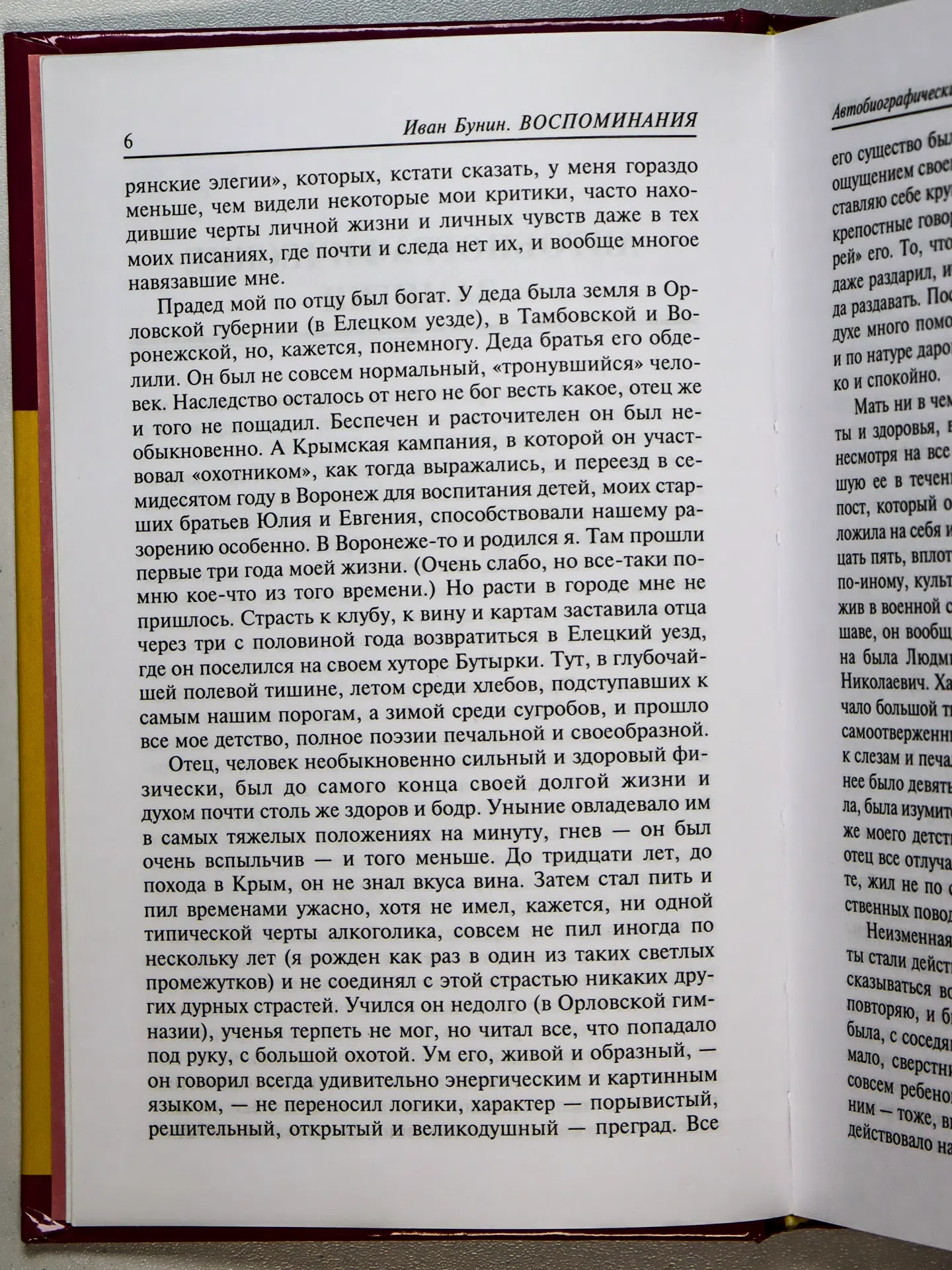 Бунин Иван Алексеевич. Воспоминания