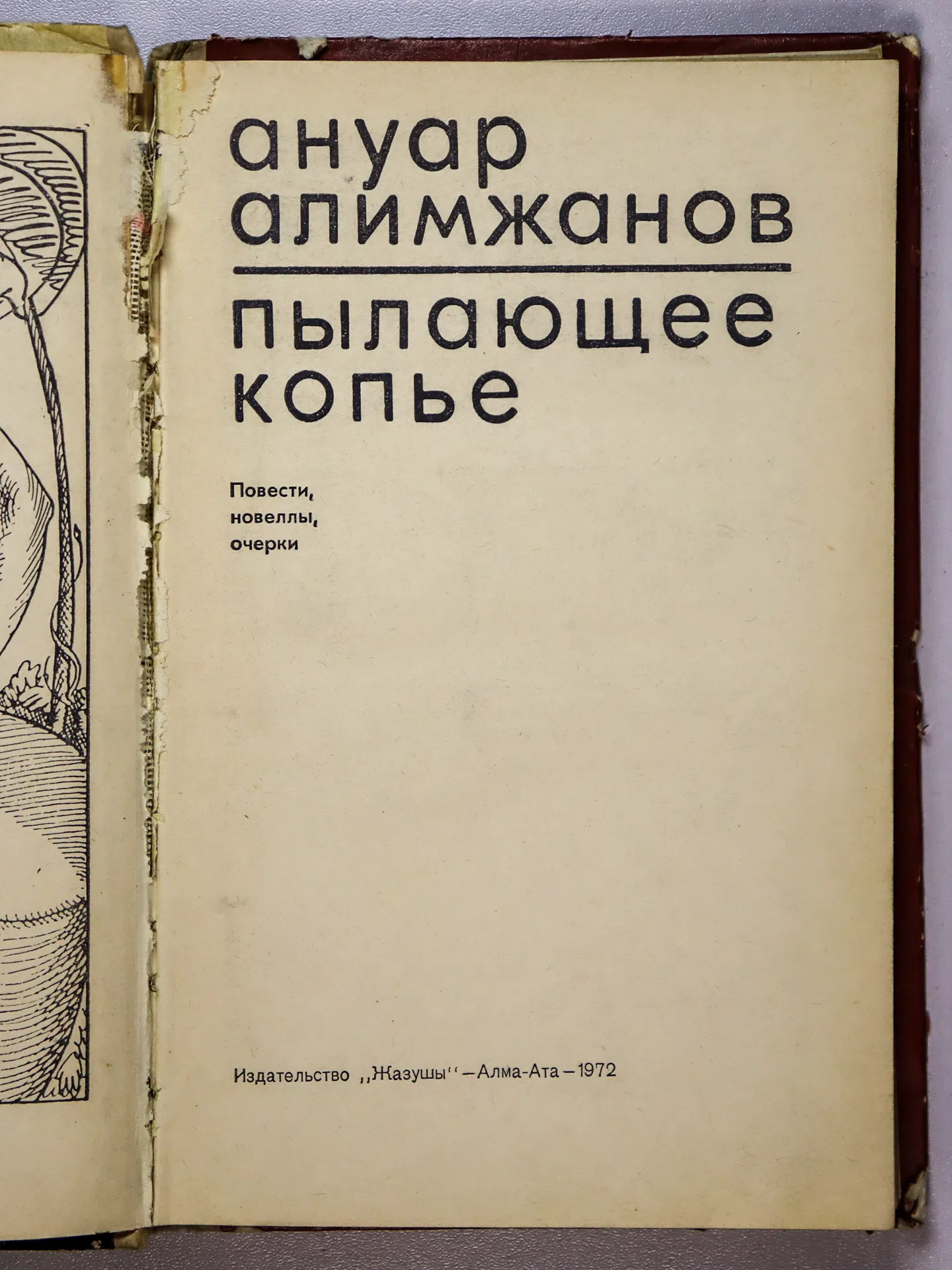 Алимжанов Ануар. Пылающее копье