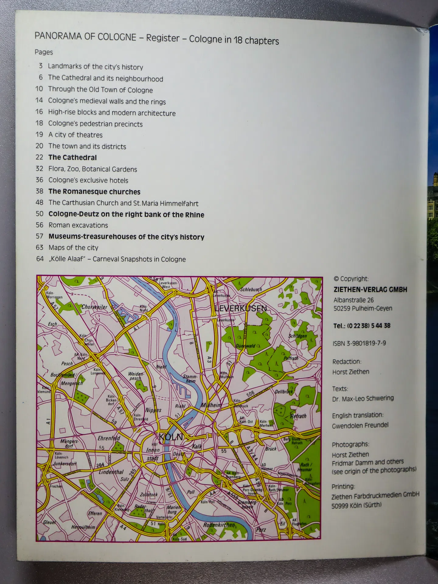 Schwering Max-Leo. Cologne Panorama