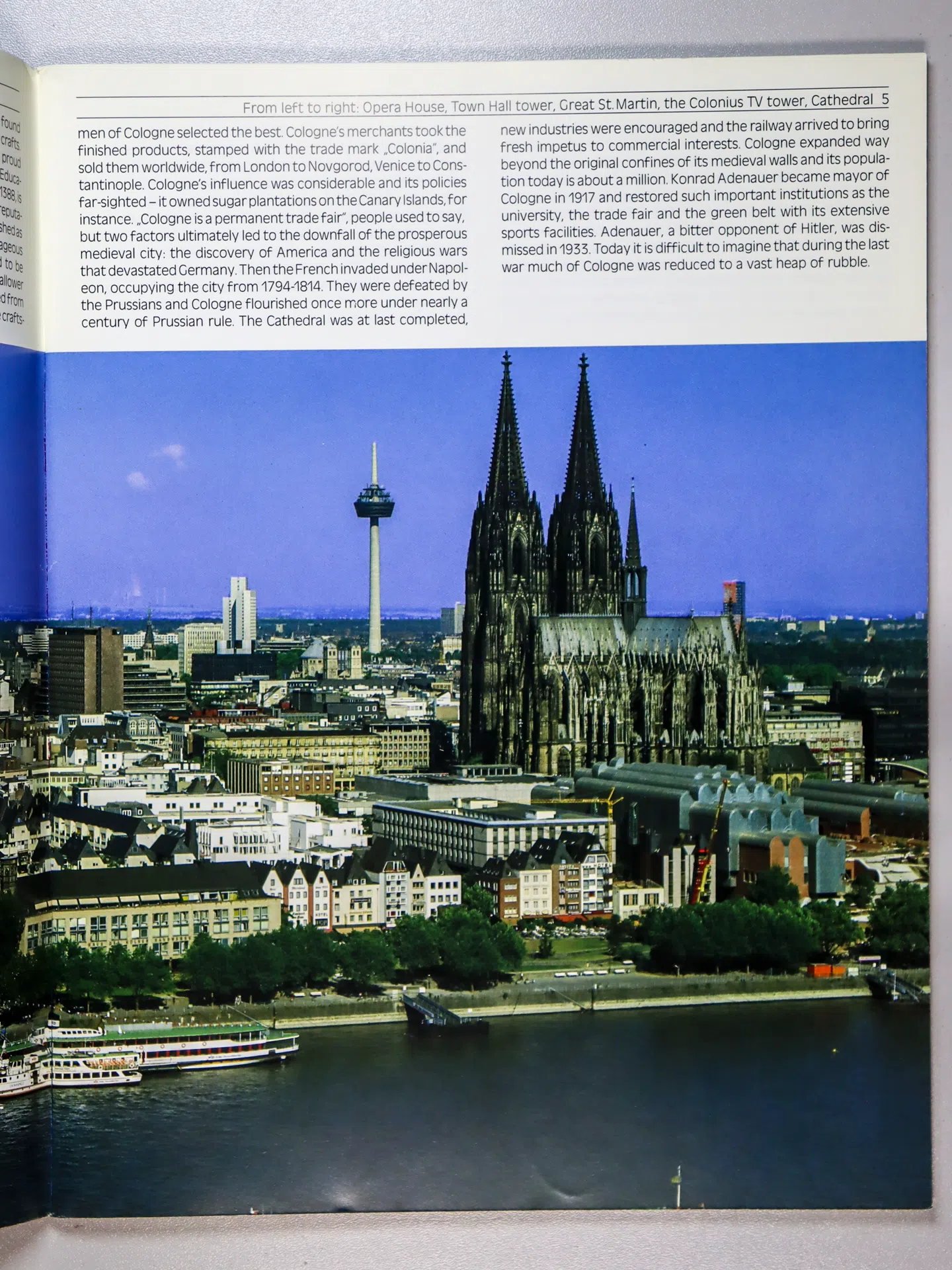 Schwering Max-Leo. Cologne Panorama