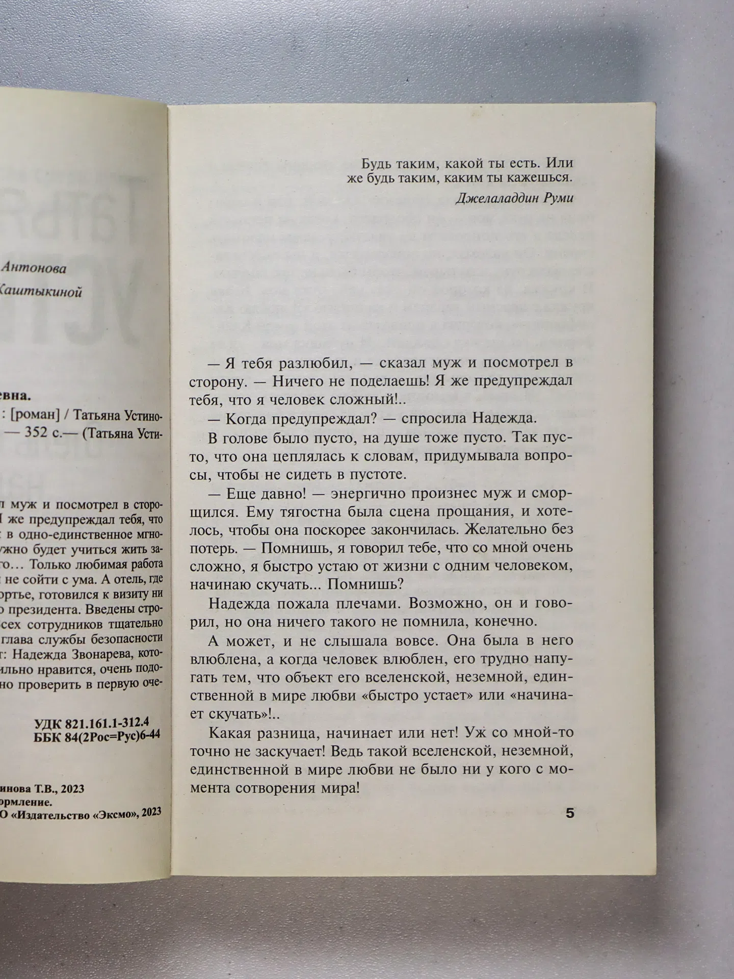 Устинова Татьяна Витальевна. Отель последней надежды