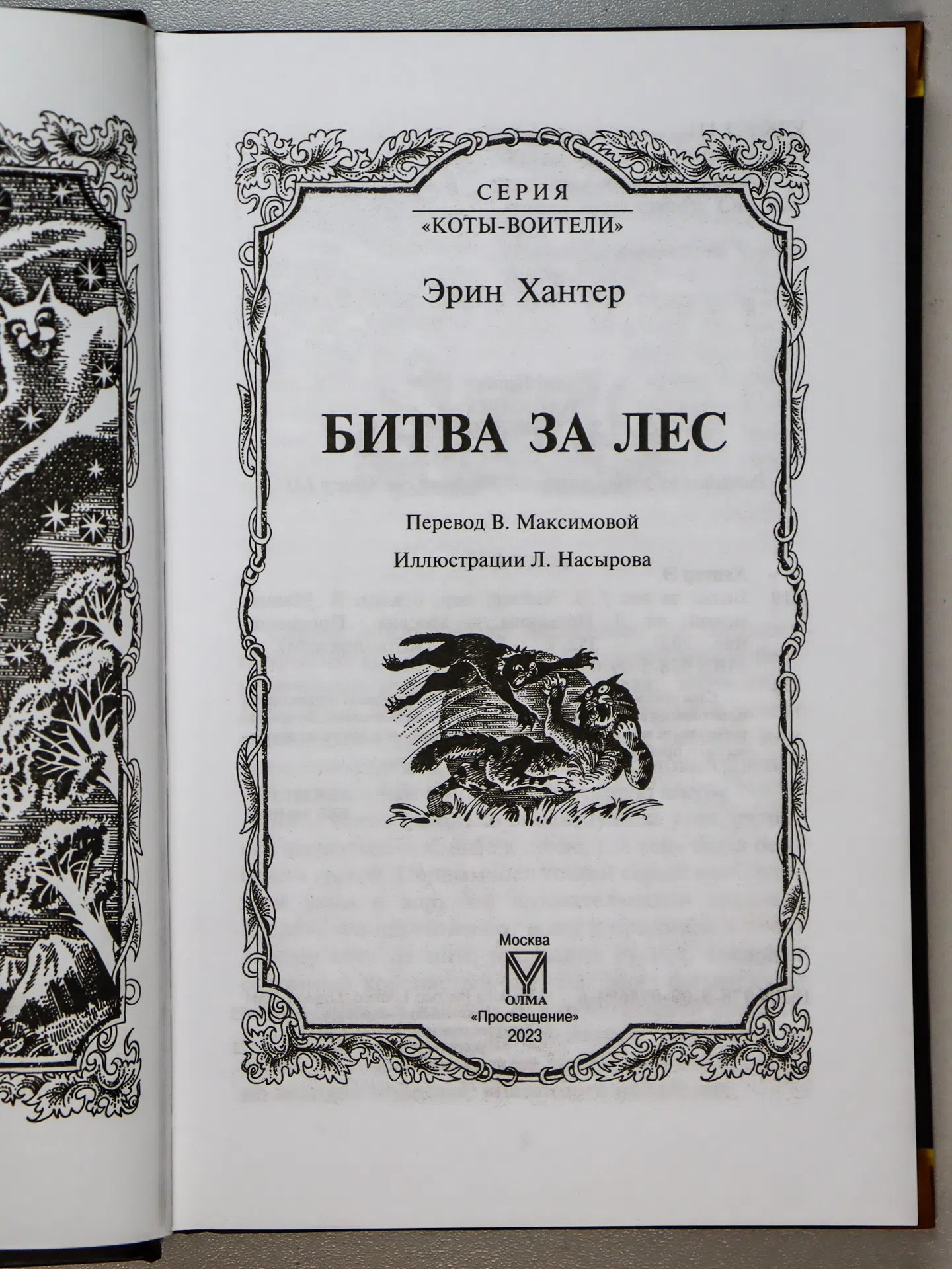 Хантер Эрин. Битва за лес