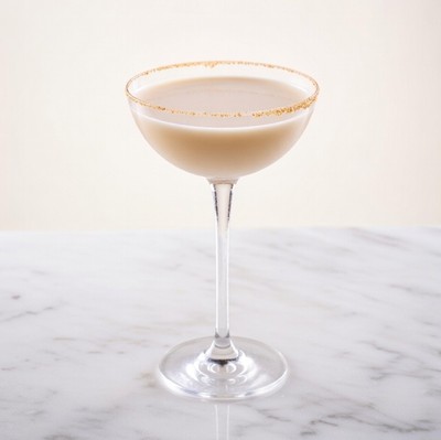 Cocoa Brandy Flip