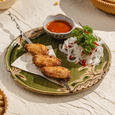 Шашлык из куриных крыльев
