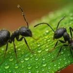 Черные садовые муравьи